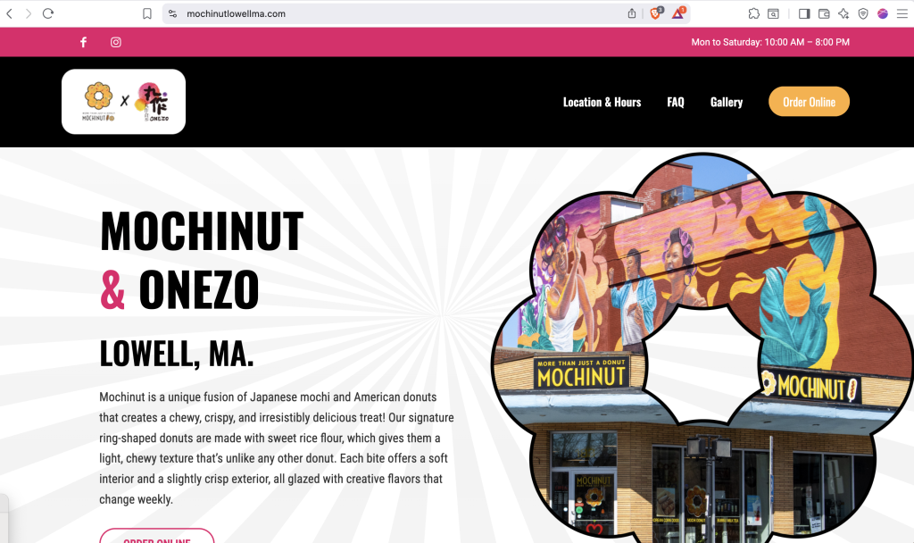 MochiNut Website